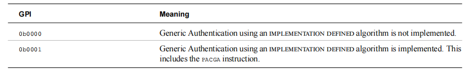 ID_AA64ISAR1_EL1.GPI